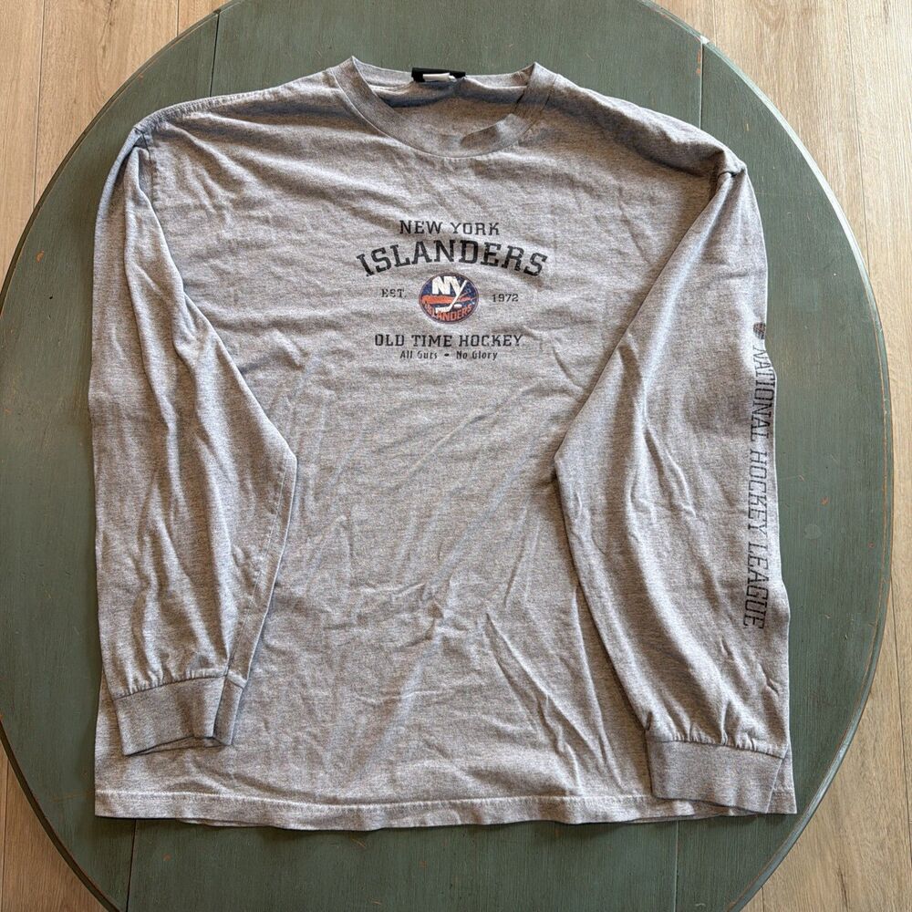 Old Time Sports New York Islanders Long Sleeve Shirt Mens XXL